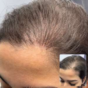 Woman Hairline